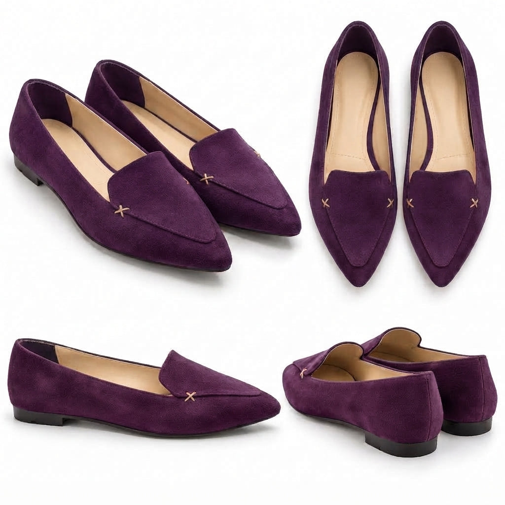 Luzia – Suede Flat