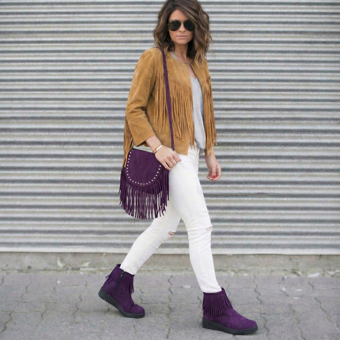 Fringe Vibe Ankle Boot