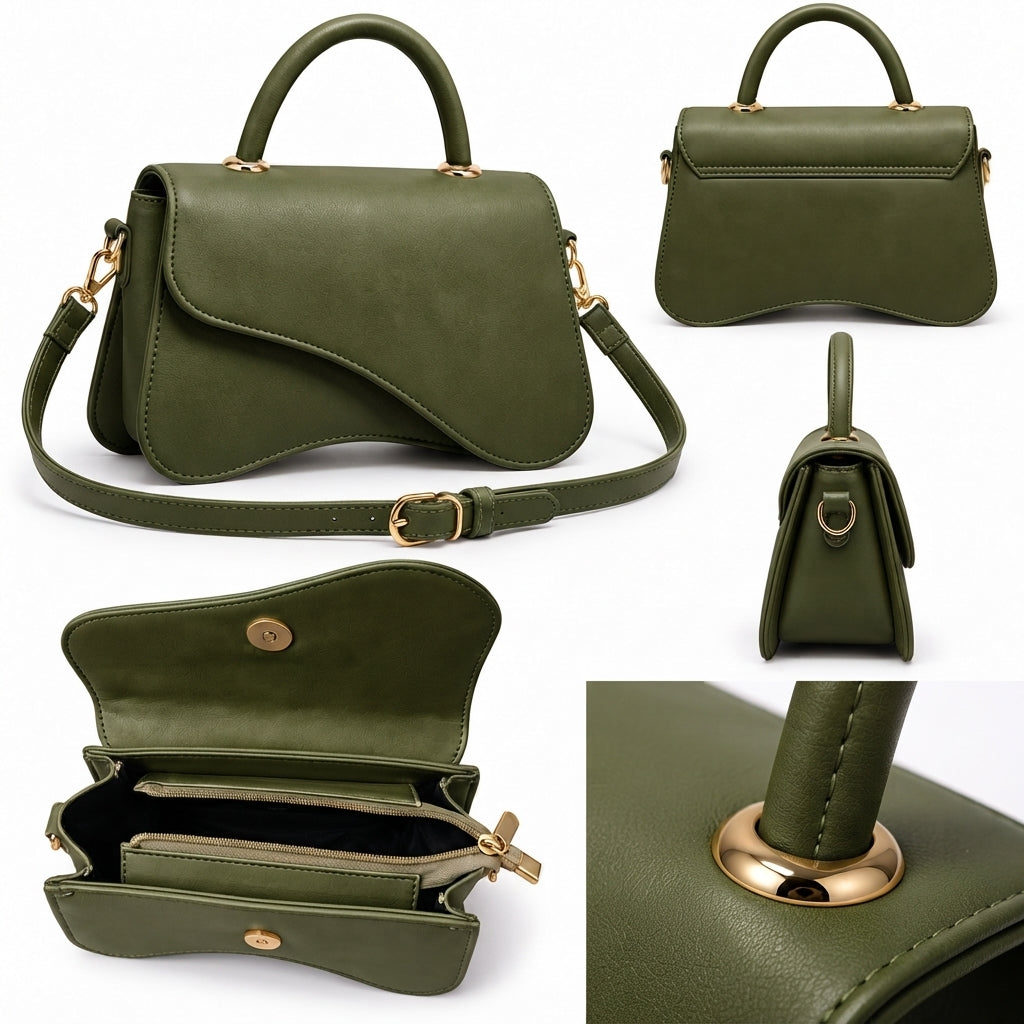 Portofino – Sculpted Flap Bag
