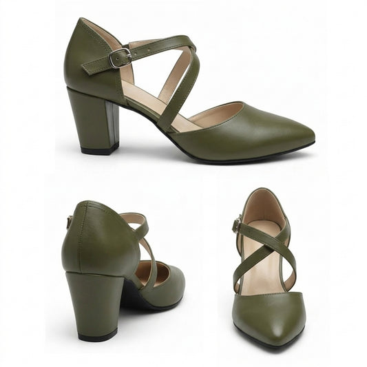 Alessia – Strap Mid Heel