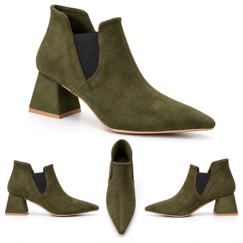 Bilbao – Pointed Chelsea Ankle Boots