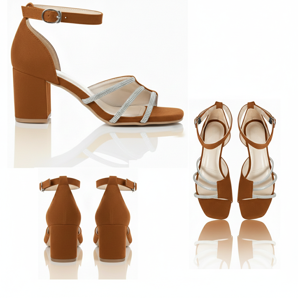 Lumi – Strappy Block Heel