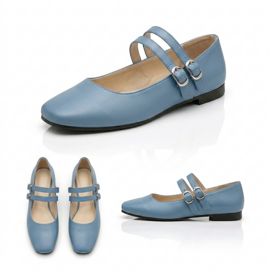 Chiara – Square Toe Flat