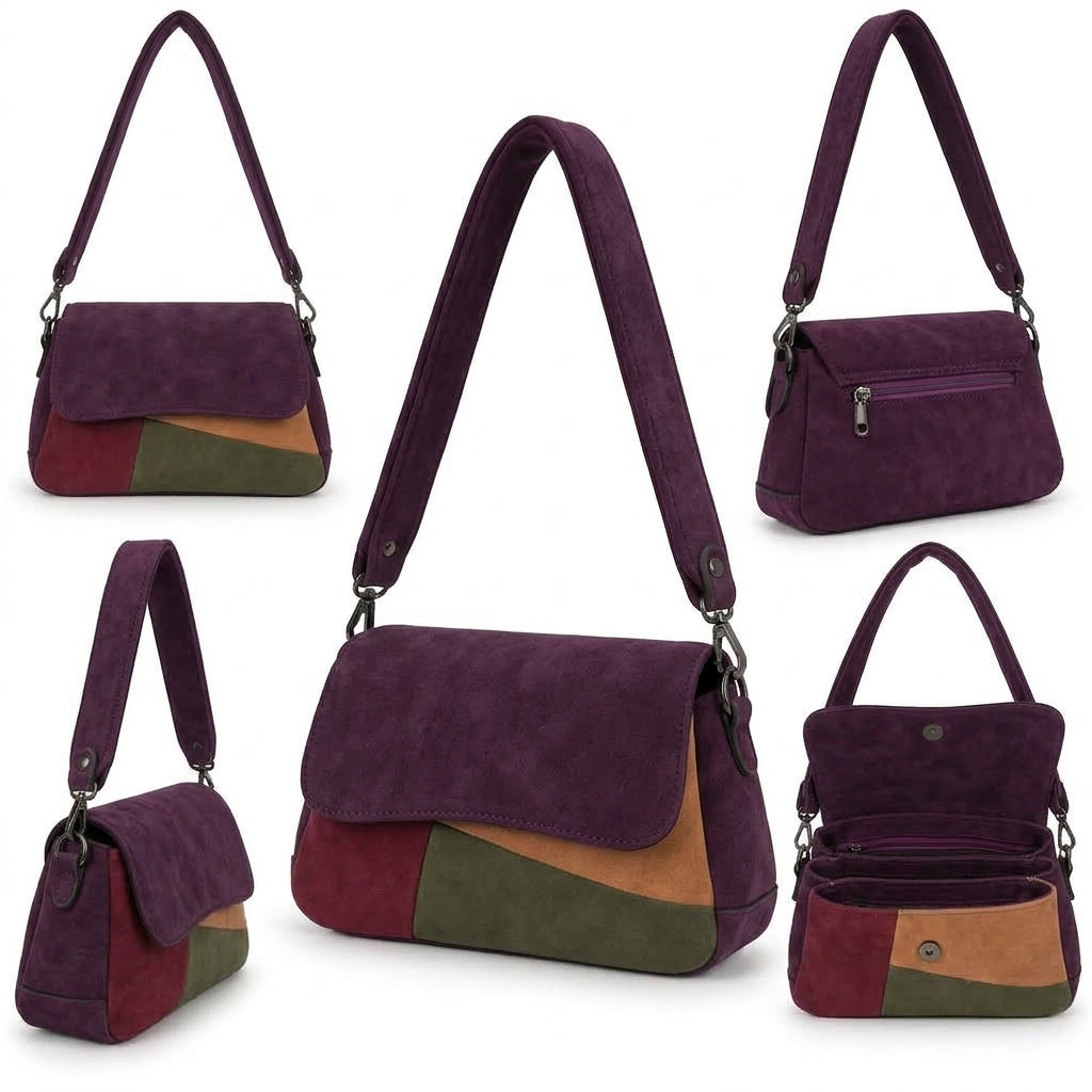 Alma Latina – Satchel Suede Bag