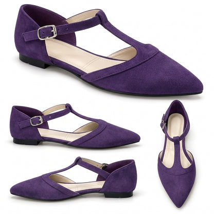 Lyra – Suede Flat