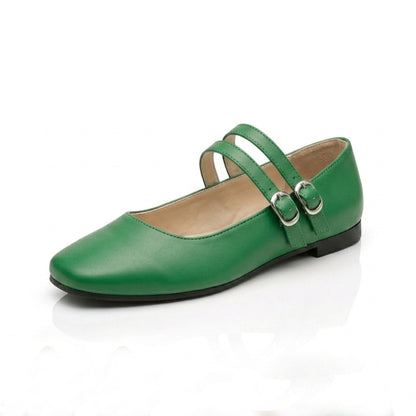 Chiara – Square Toe Flat