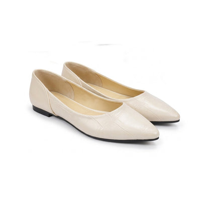 Zavia – Croc Pointed Flats