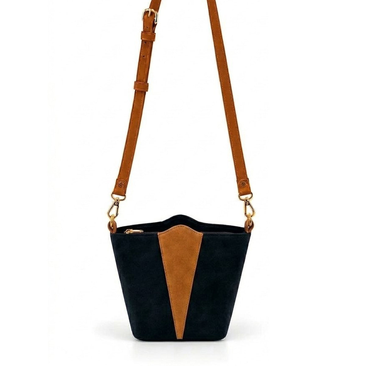 Treviso – Contrast Panel Crossbody Bag