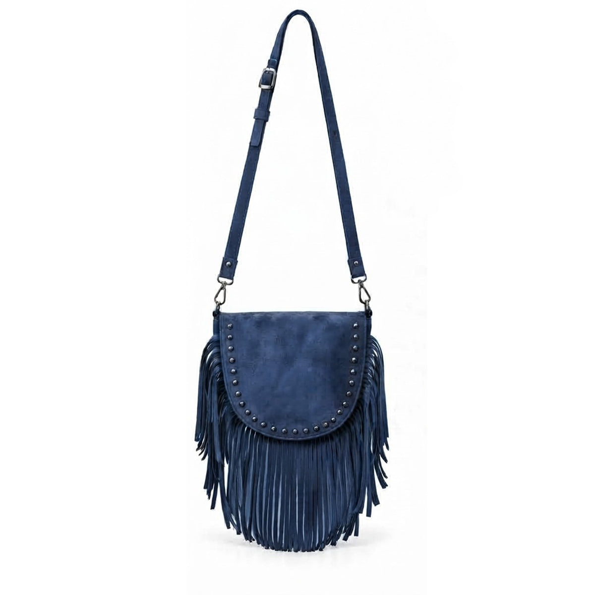 Ira – Suede Fringe Crossbody