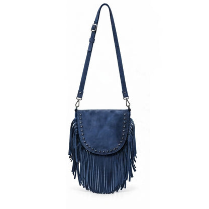 Ira – Suede Fringe Crossbody