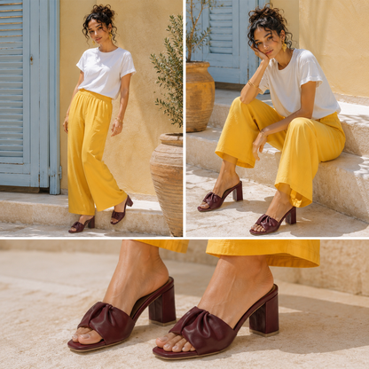 Roselle – Soft Mule Heel
