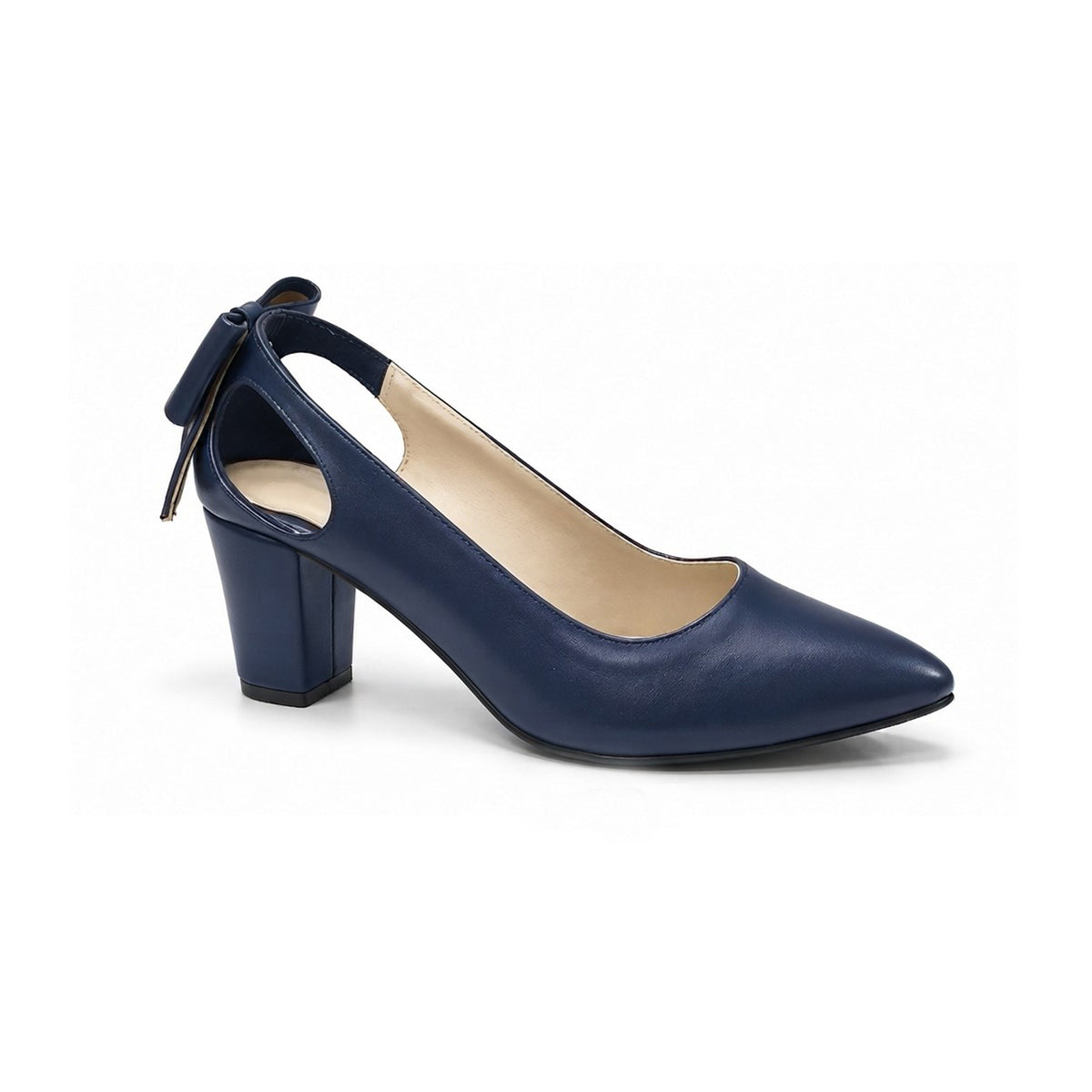 Anaya – Bow Mid Heel