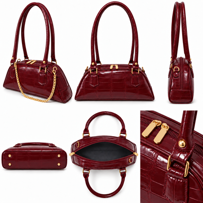 Lunessa – Croc Shoulder Bag