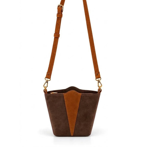 Treviso – Contrast Panel Crossbody Bag