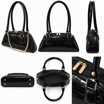 Lunessa – Croc Shoulder Bag
