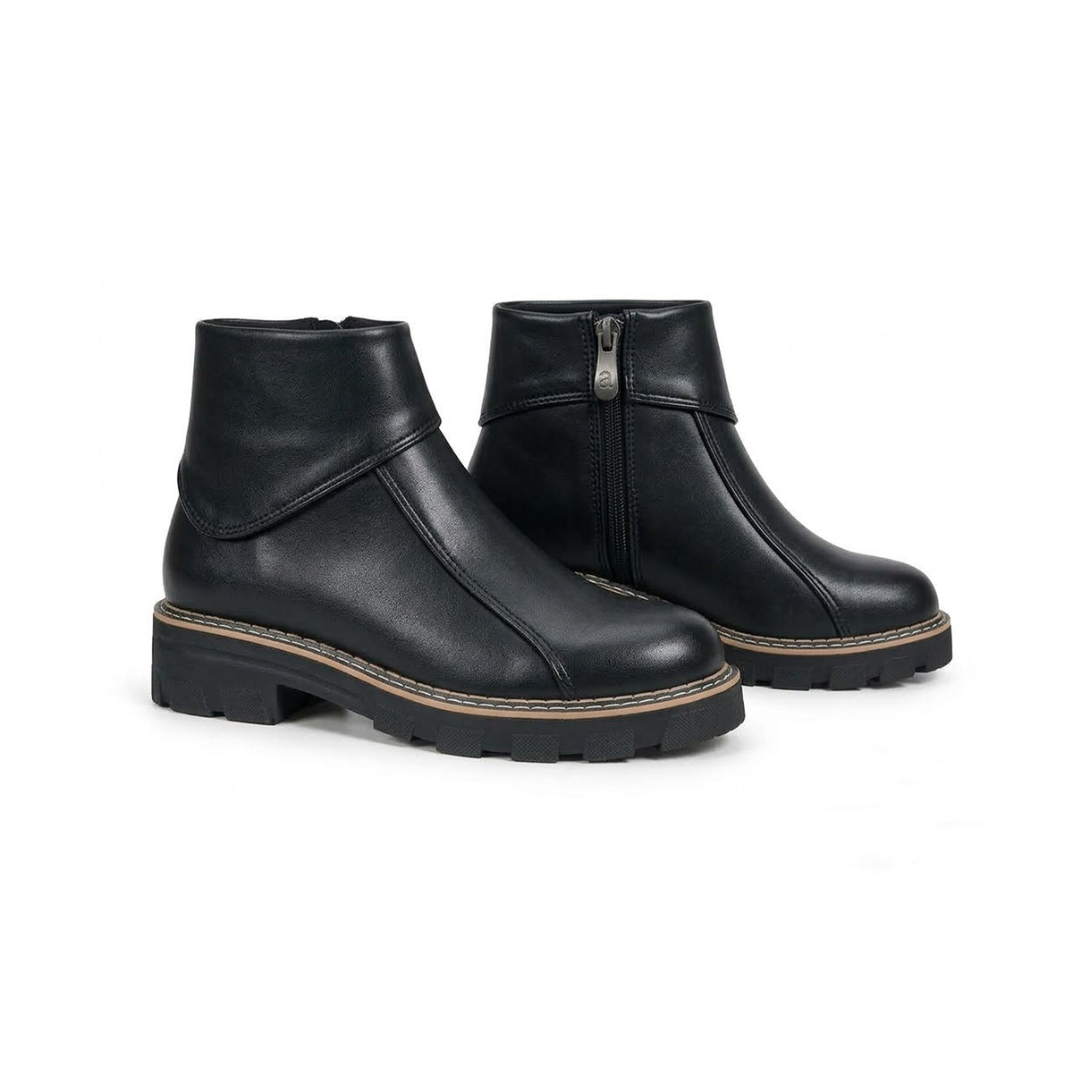 Córdoba – Sculpted Collar Ankle Boots