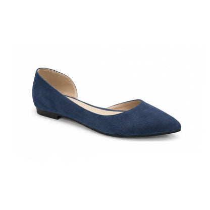 Nora – Suede Flat