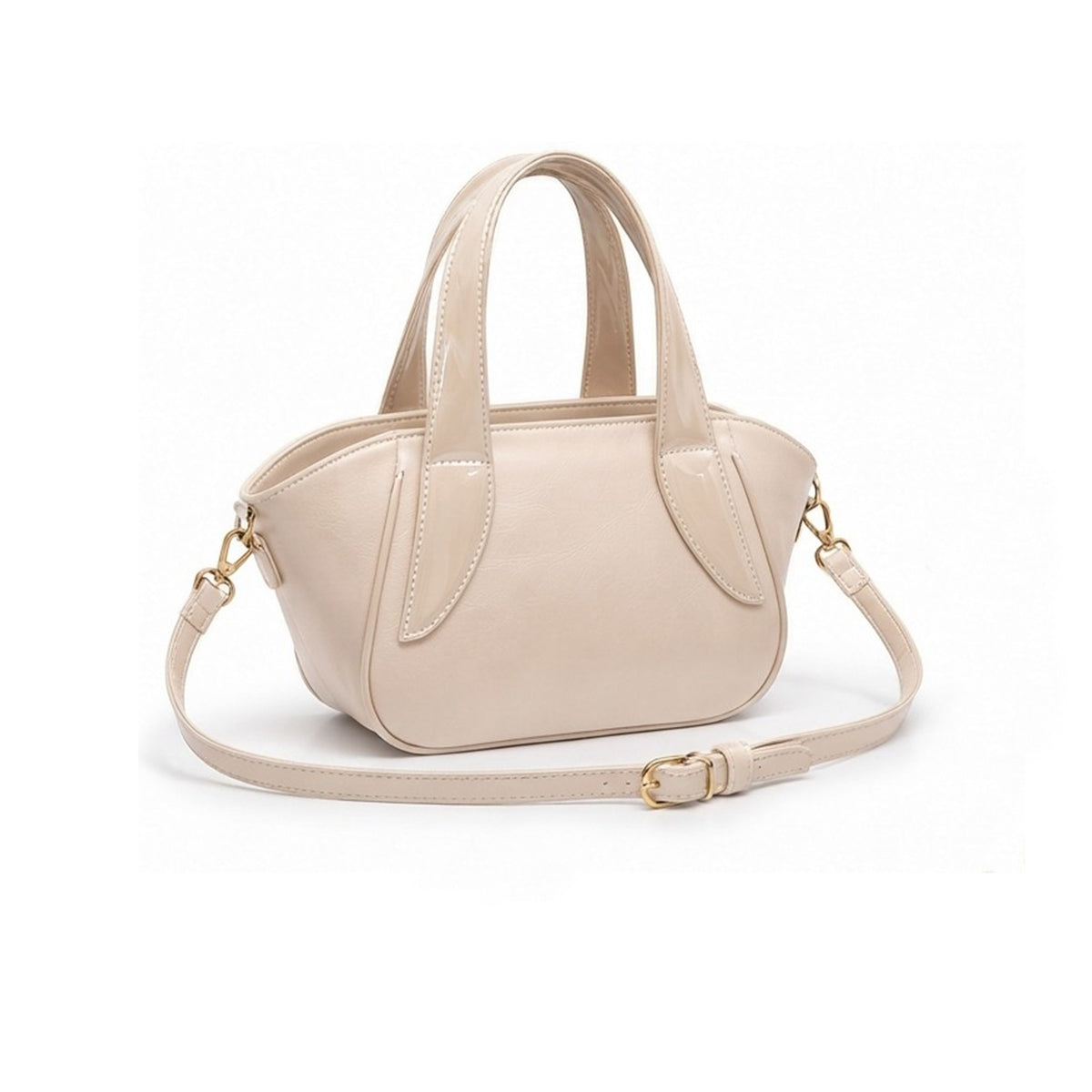 Sorrento – Gloss Handle Satchel Bag