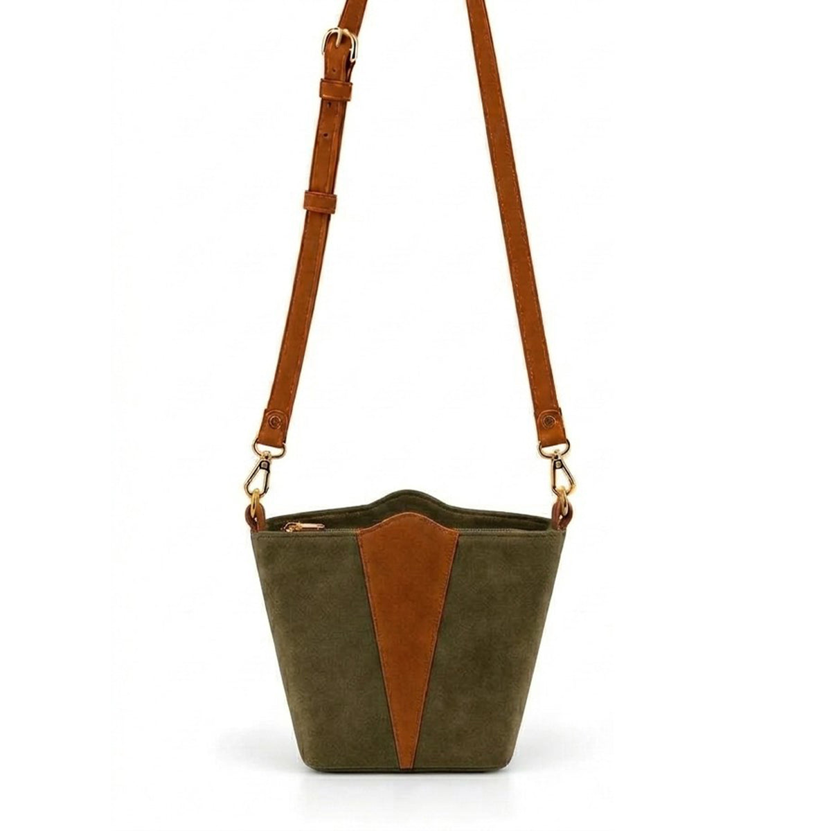 Treviso – Contrast Panel Crossbody Bag