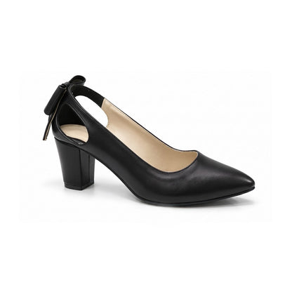 Anaya – Bow Mid Heel