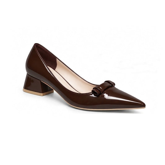 Málaga – Loop Detail Block Heel Pumps