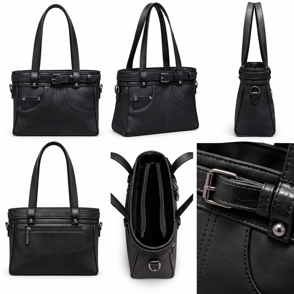 Montana – Belted Tote Bag
