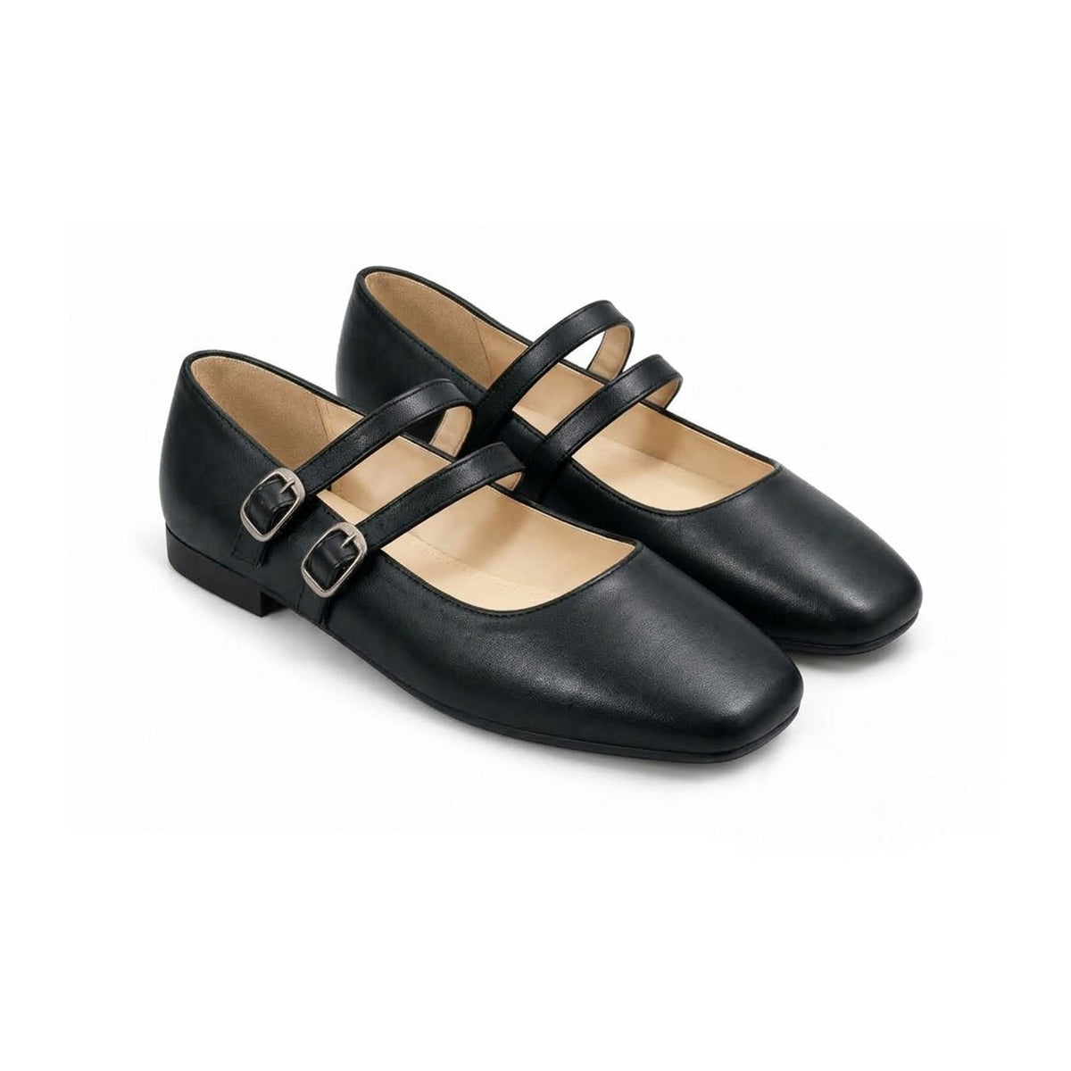 Chiara – Square Toe Flat
