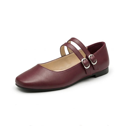 Chiara – Square Toe Flat