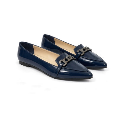 Marbella – Chain Pointed Flats