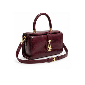 Savelle – Croc Top Handle Bag