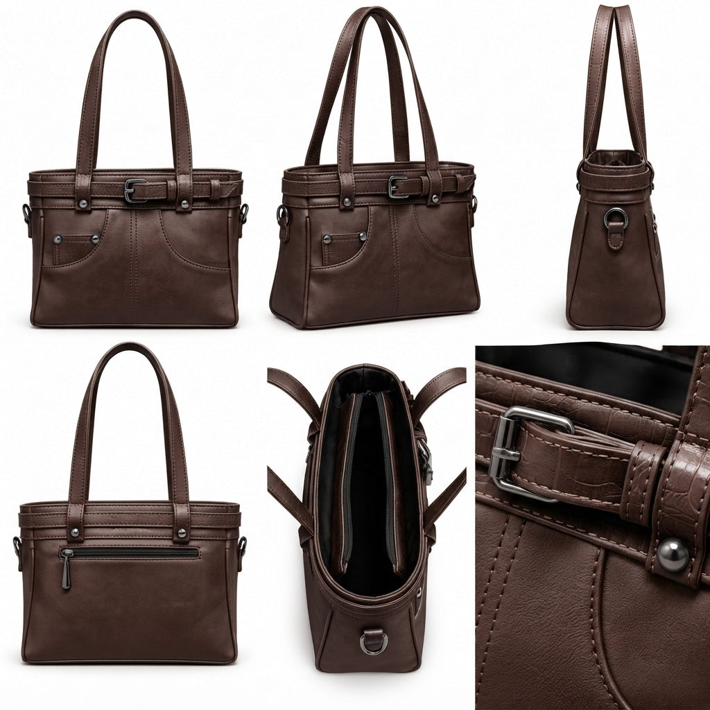 Montana – Belted Tote Bag