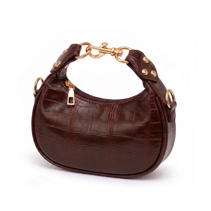 Savannah – Croc Shoulder Bag