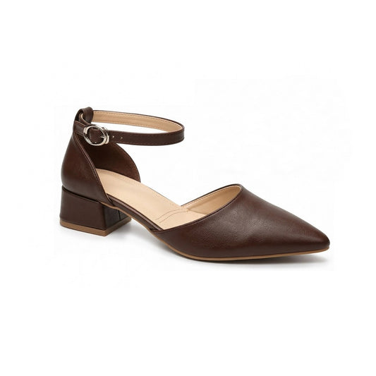 Monroe – Ankle Strap Block Heel