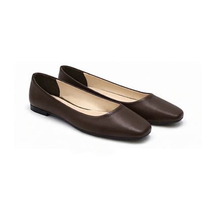 Lora – Square Toe Flat
