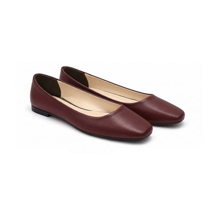 Lora – Square Toe Flat