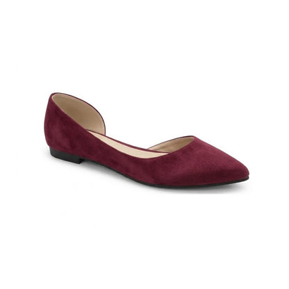 Nora – Suede Flat