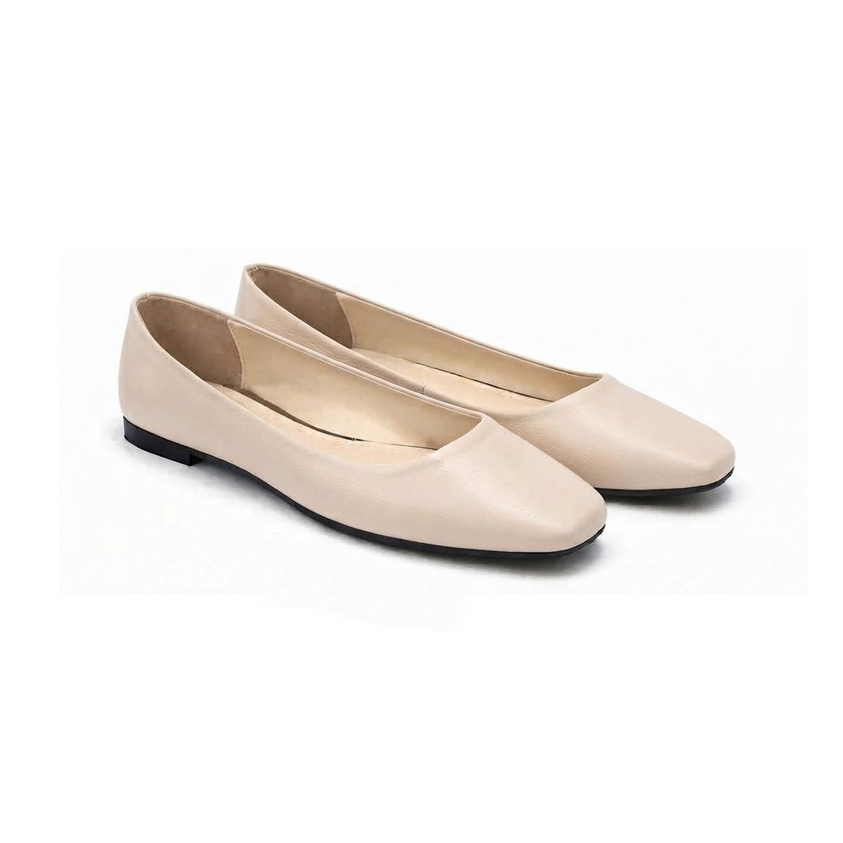 Lora – Square Toe Flat