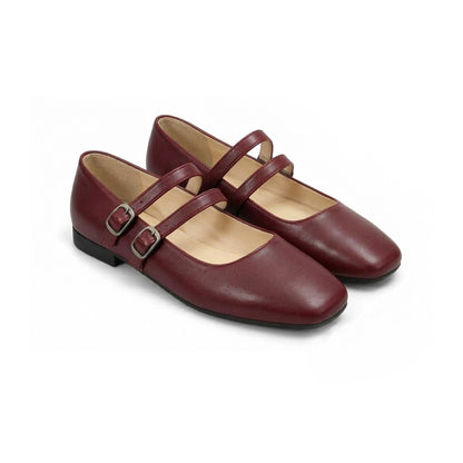 Chiara – Square Toe Flat