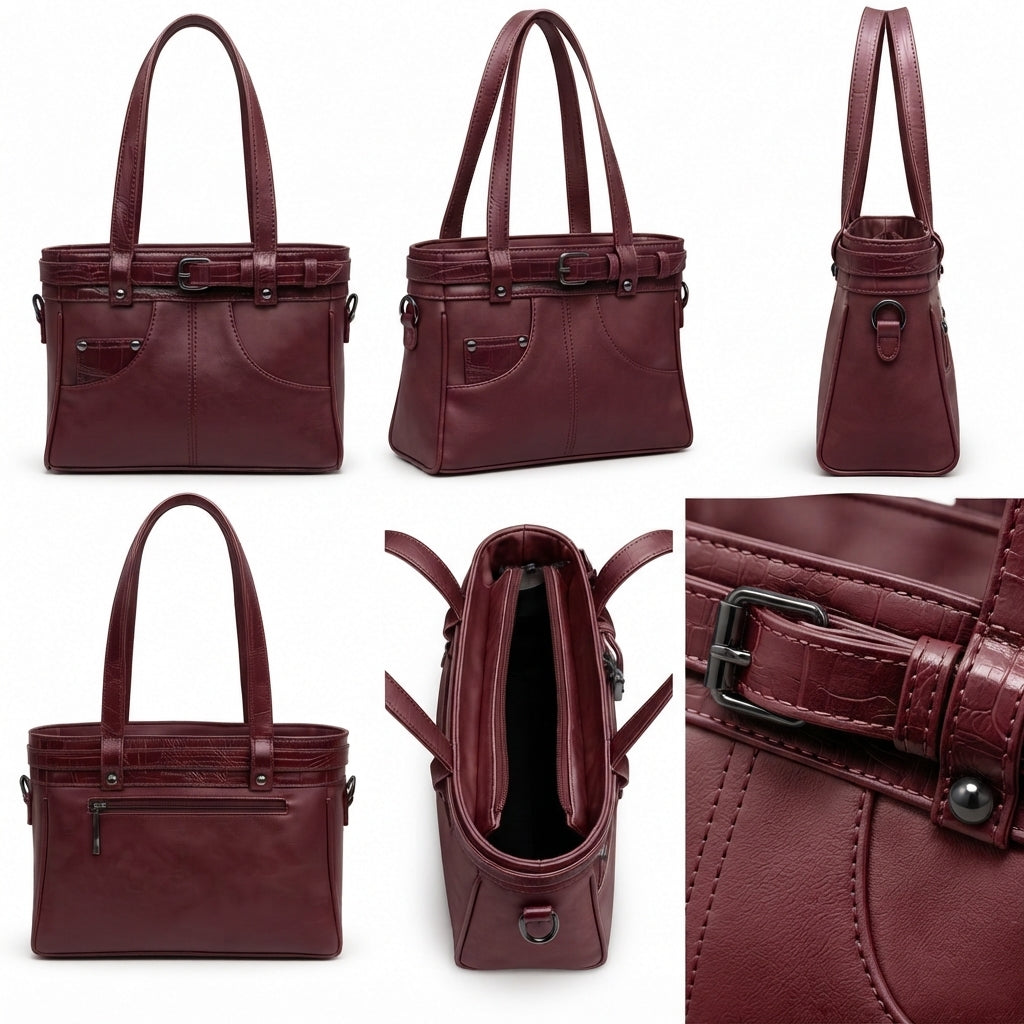 Montana – Belted Tote Bag