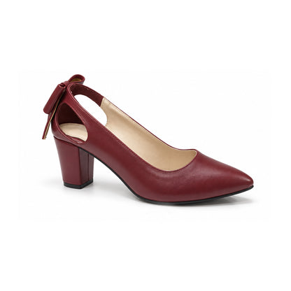 Anaya – Bow Mid Heel