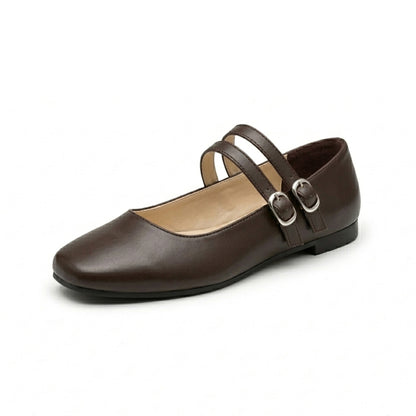 Chiara – Square Toe Flat