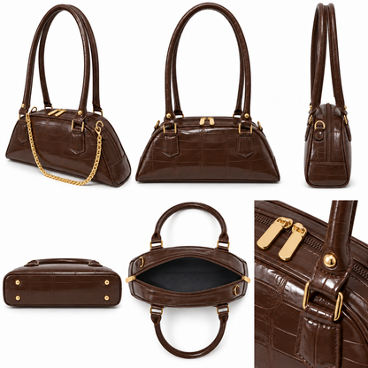 Lunessa – Croc Shoulder Bag