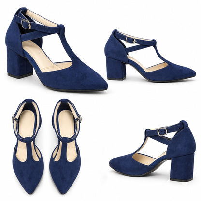 Aarika – Suede Strap Heel