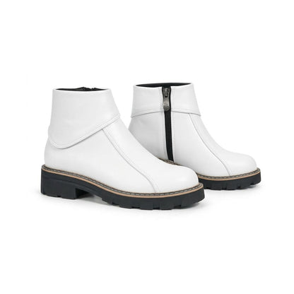 Córdoba – Sculpted Collar Ankle Boots