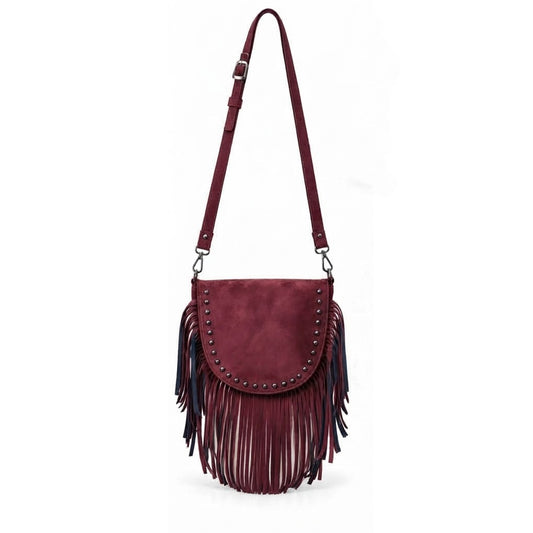 Ira – Suede Fringe Crossbody