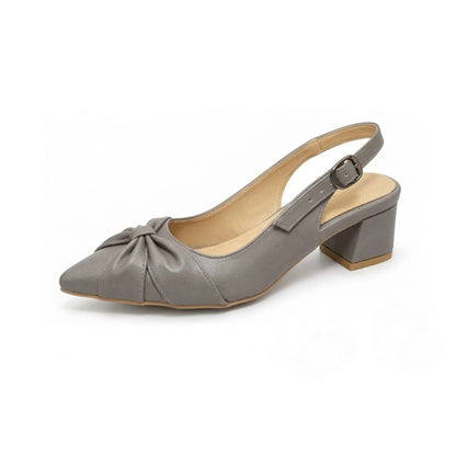 Vera – Knot Slingback Heel