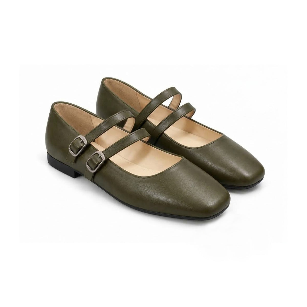 Chiara – Square Toe Flat