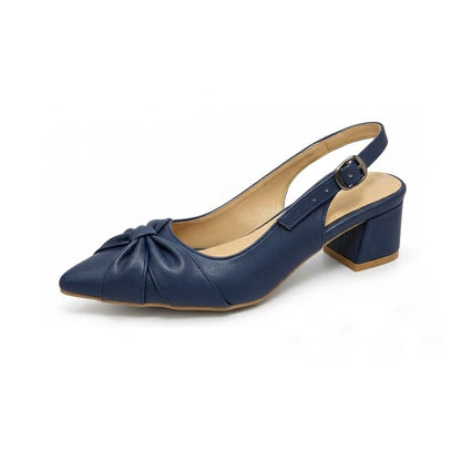 Vera – Knot Slingback Heel