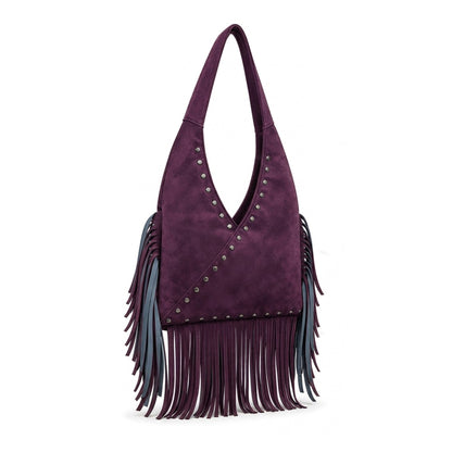 Virella – Fringe Hobo Bag