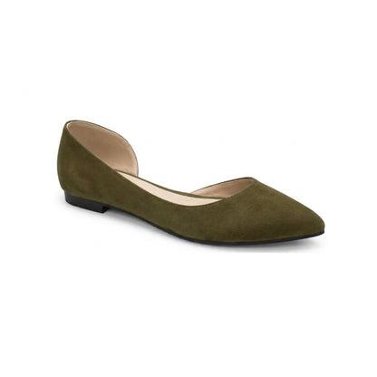 Nora – Suede Flat
